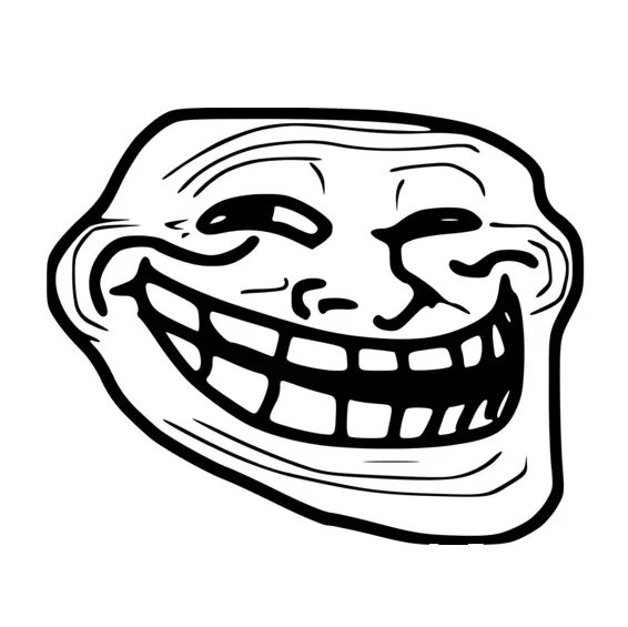 파일:트롤 페이스.webp